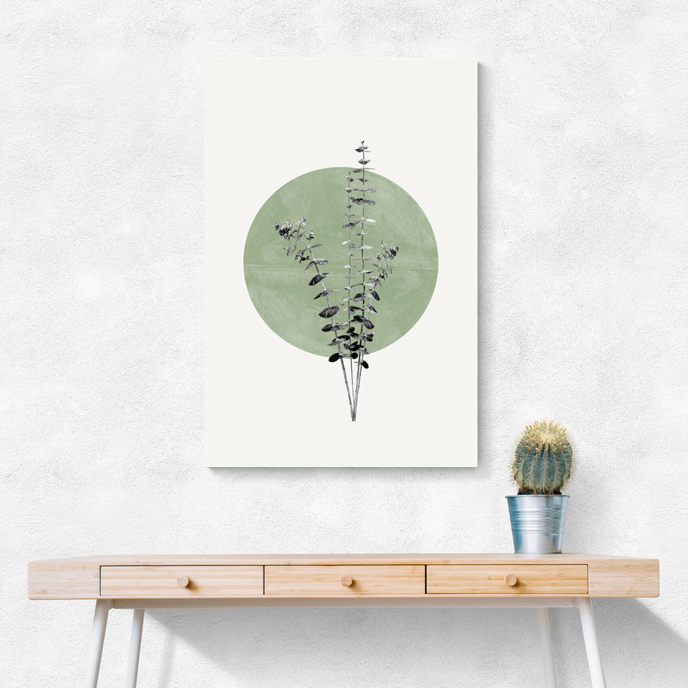 Eucalyptus and Green Moon Eucalyptus and Green Moon