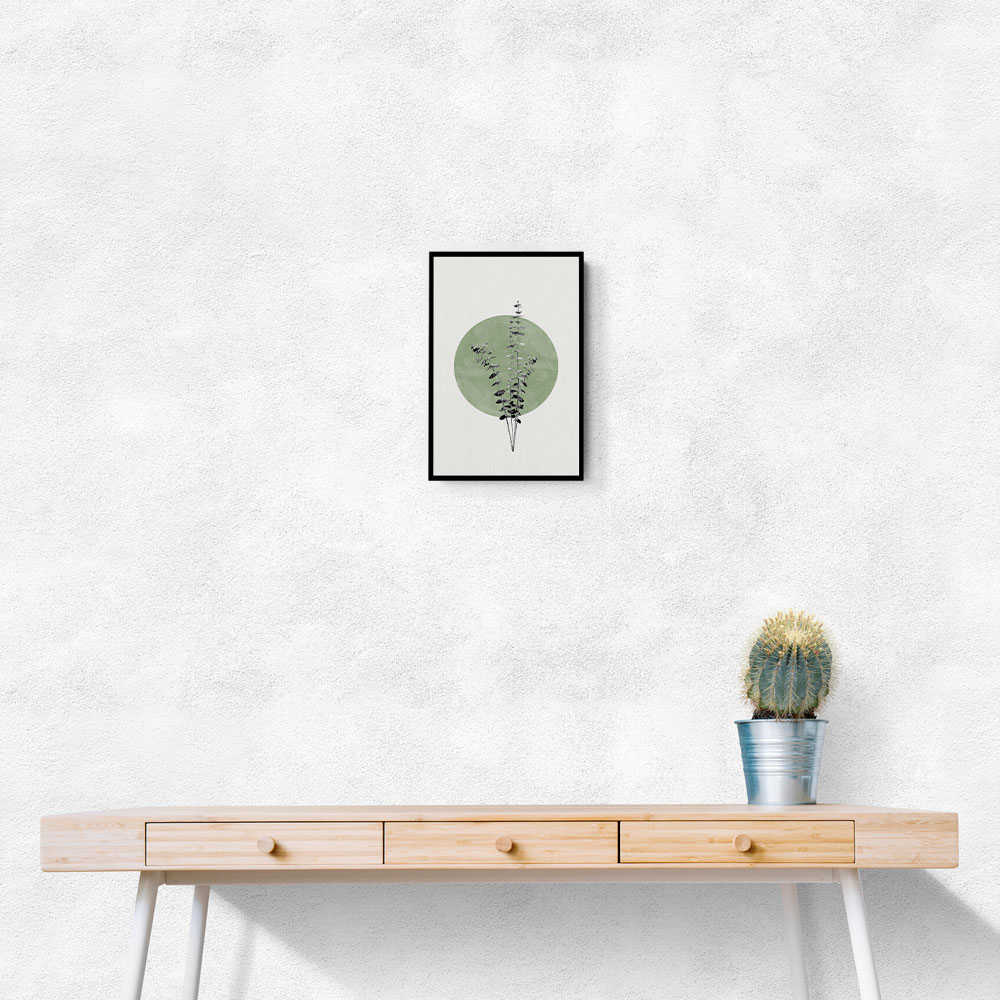 Eucalyptus and Green Moon Eucalyptus and Green Moon