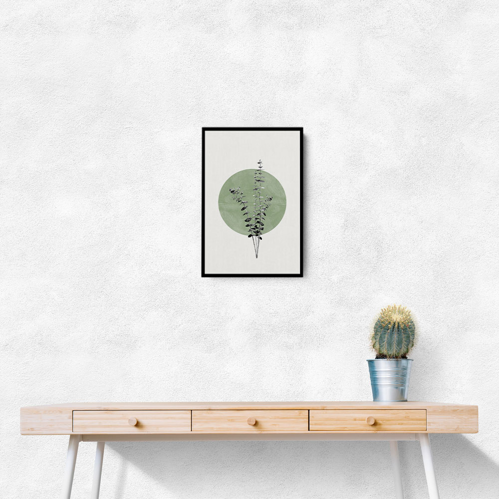 Eucalyptus and Green Moon Eucalyptus and Green Moon