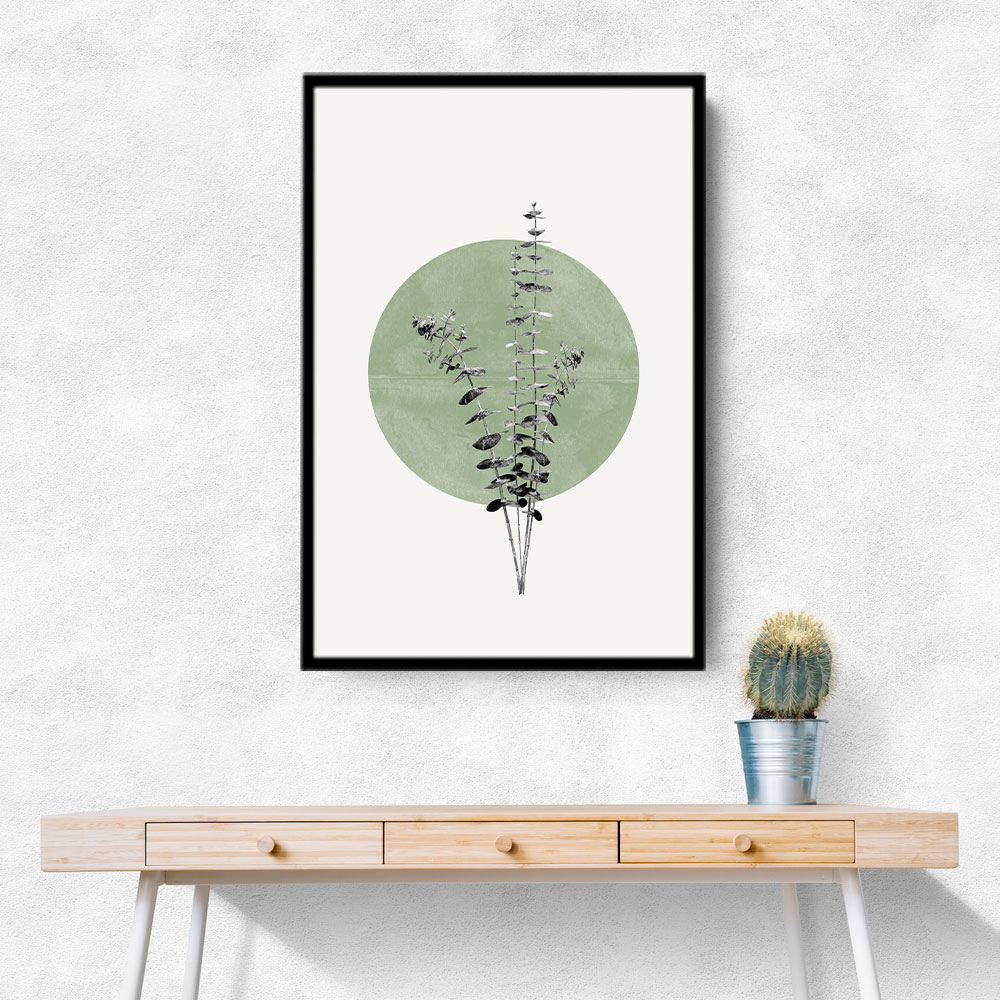 Eucalyptus and Green Moon Eucalyptus and Green Moon