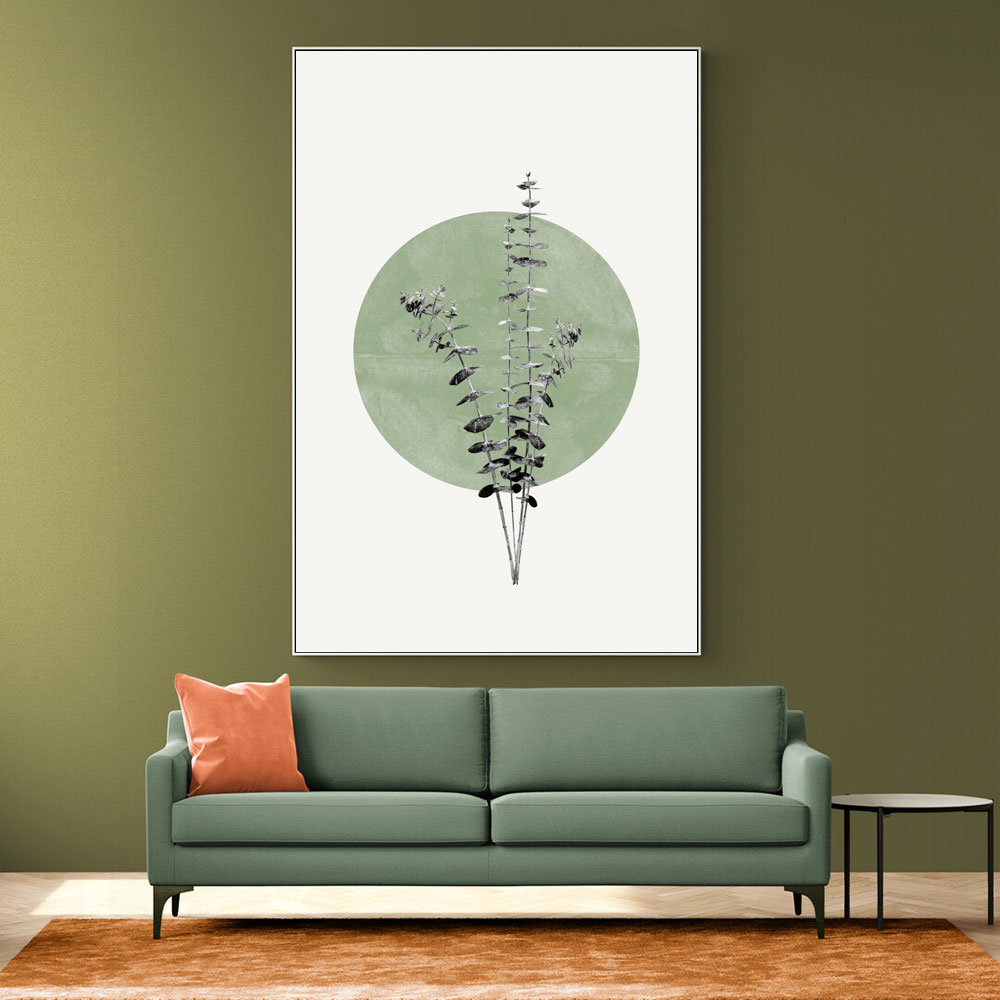 Eucalyptus and Green Moon Eucalyptus and Green Moon