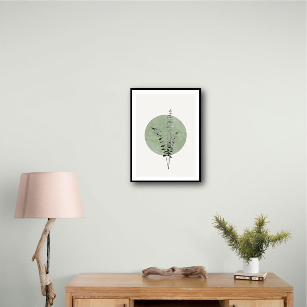 Eucalyptus and Green Moon Eucalyptus and Green Moon