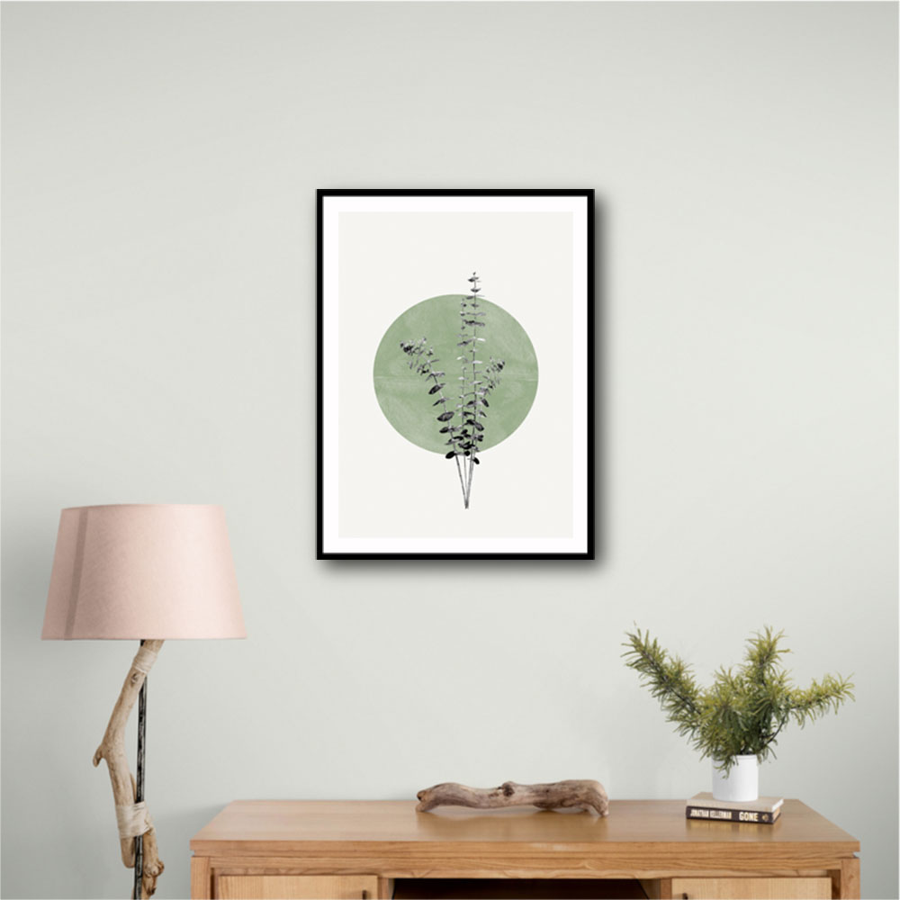 Eucalyptus and Green Moon Eucalyptus and Green Moon