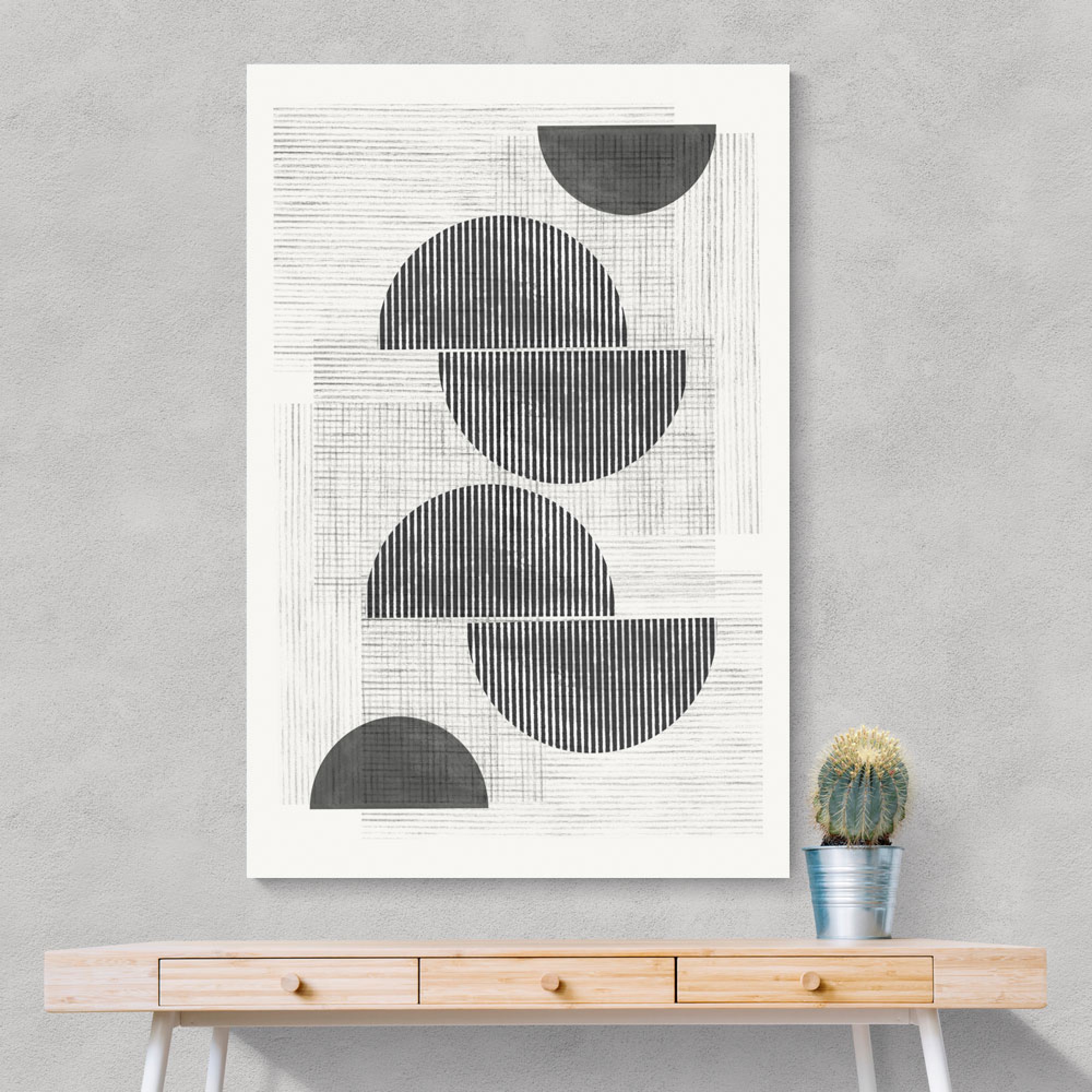 Image showcasing Retro Modern Wall Art