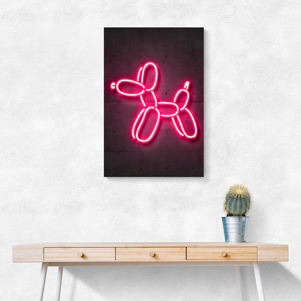 Balloon Dog Neon