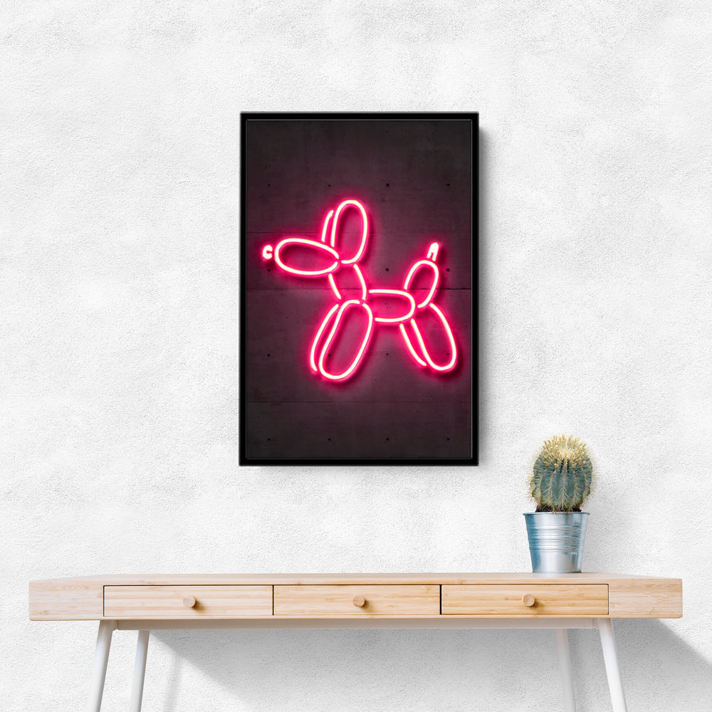 Balloon Dog Neon