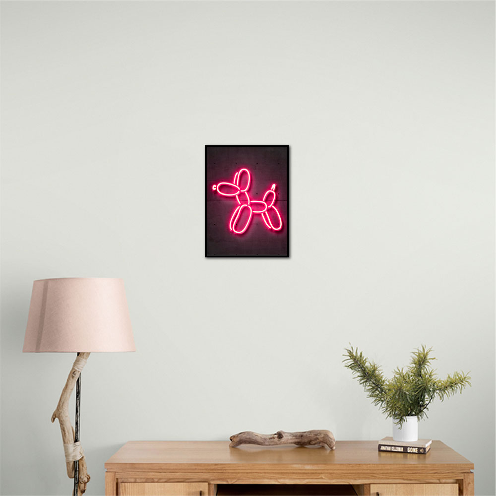 Balloon Dog Neon