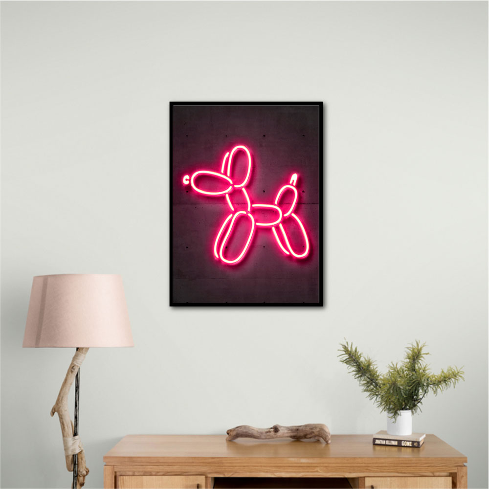 Balloon Dog Neon