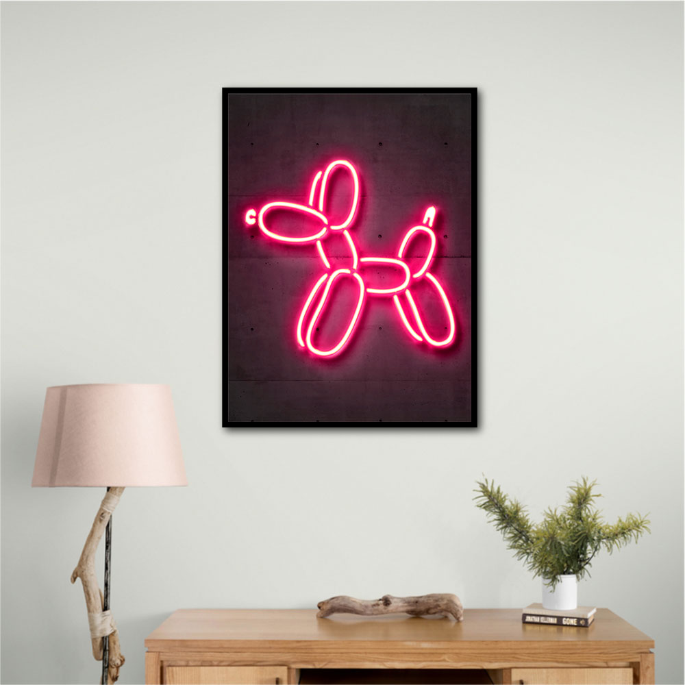 Balloon Dog Neon