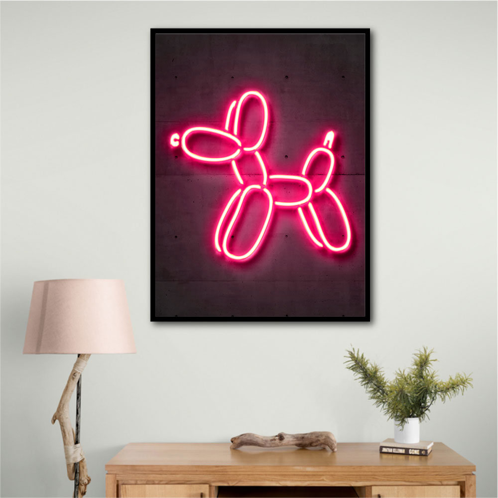 Balloon Dog Neon