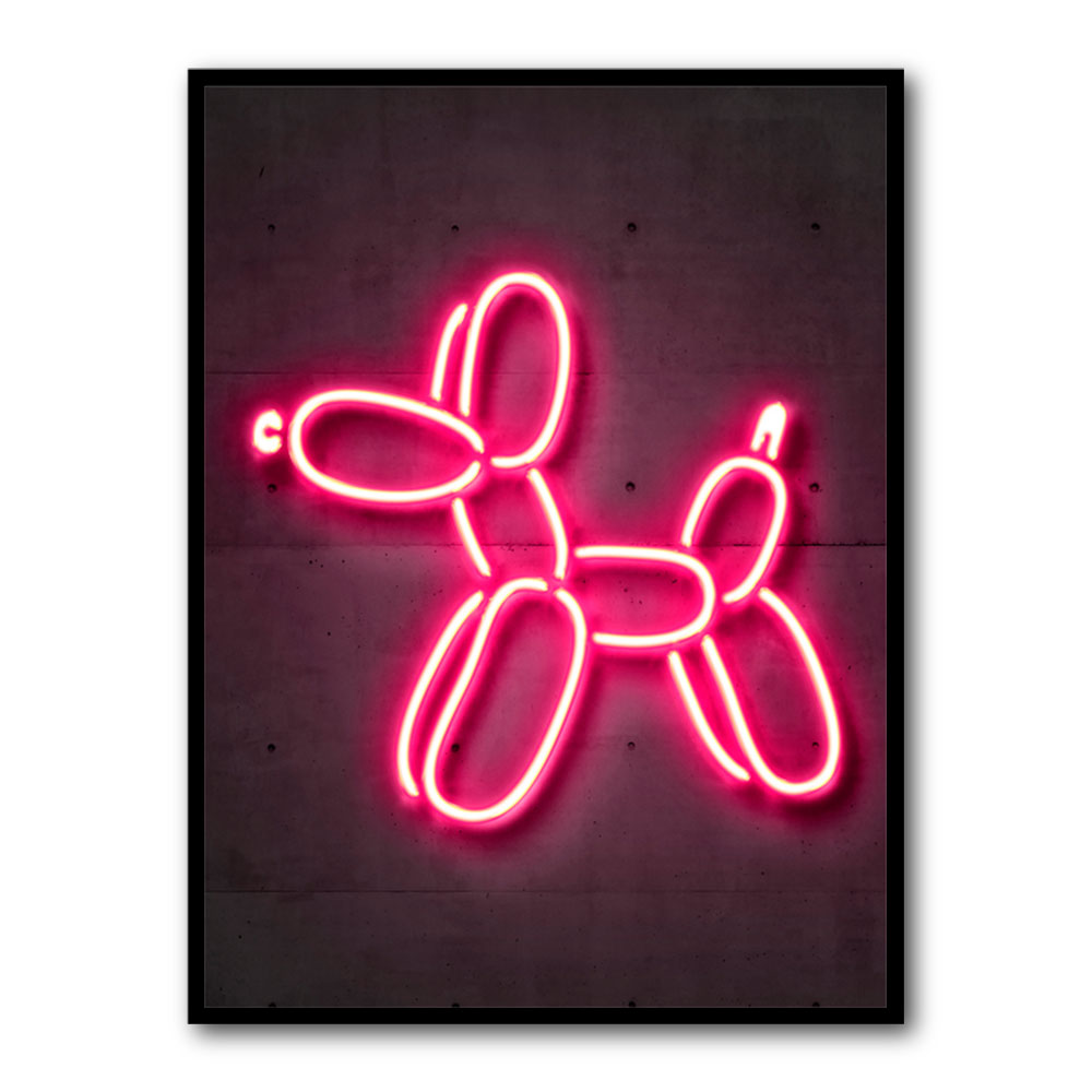 Balloon Dog Neon