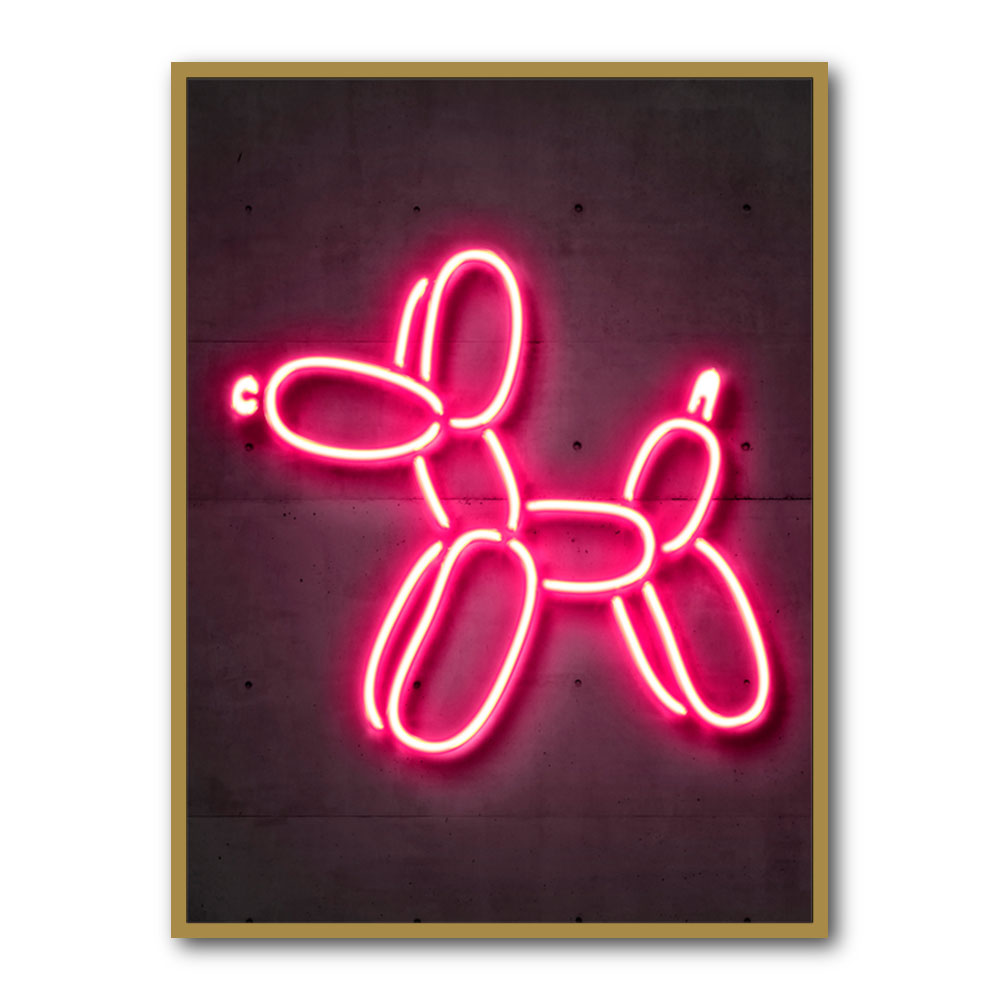 Balloon Dog Neon