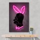 Homer Playboy Bunny Neon