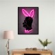 Homer Playboy Bunny Neon