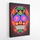 Day of the Dead Skull Neon