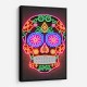 Day of the Dead Skull Neon