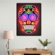 Day of the Dead Skull Neon