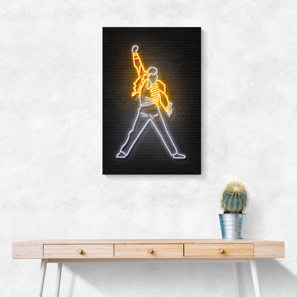 Freddy Mercury Neon