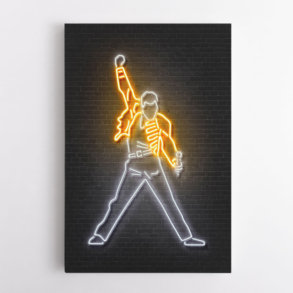 Freddy Mercury Neon