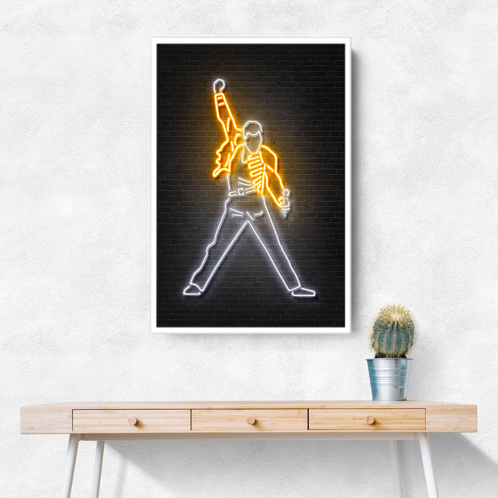 Freddy Mercury Neon