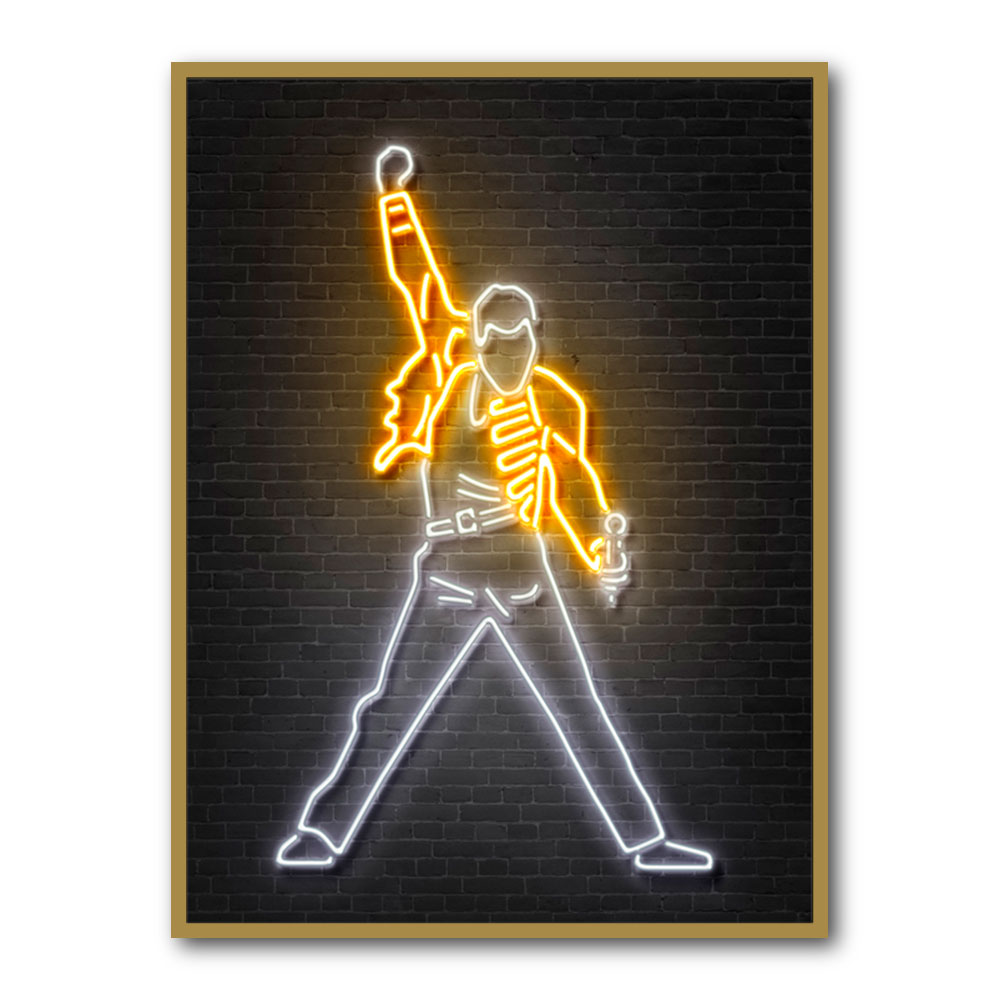 Freddy Mercury Neon