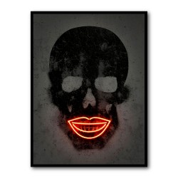 Black Skull Neon