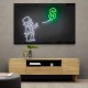 Dollar Balloon Neon Dollar Balloon Neon