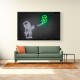 Dollar Balloon Neon Dollar Balloon Neon
