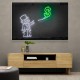 Dollar Balloon Neon Dollar Balloon Neon
