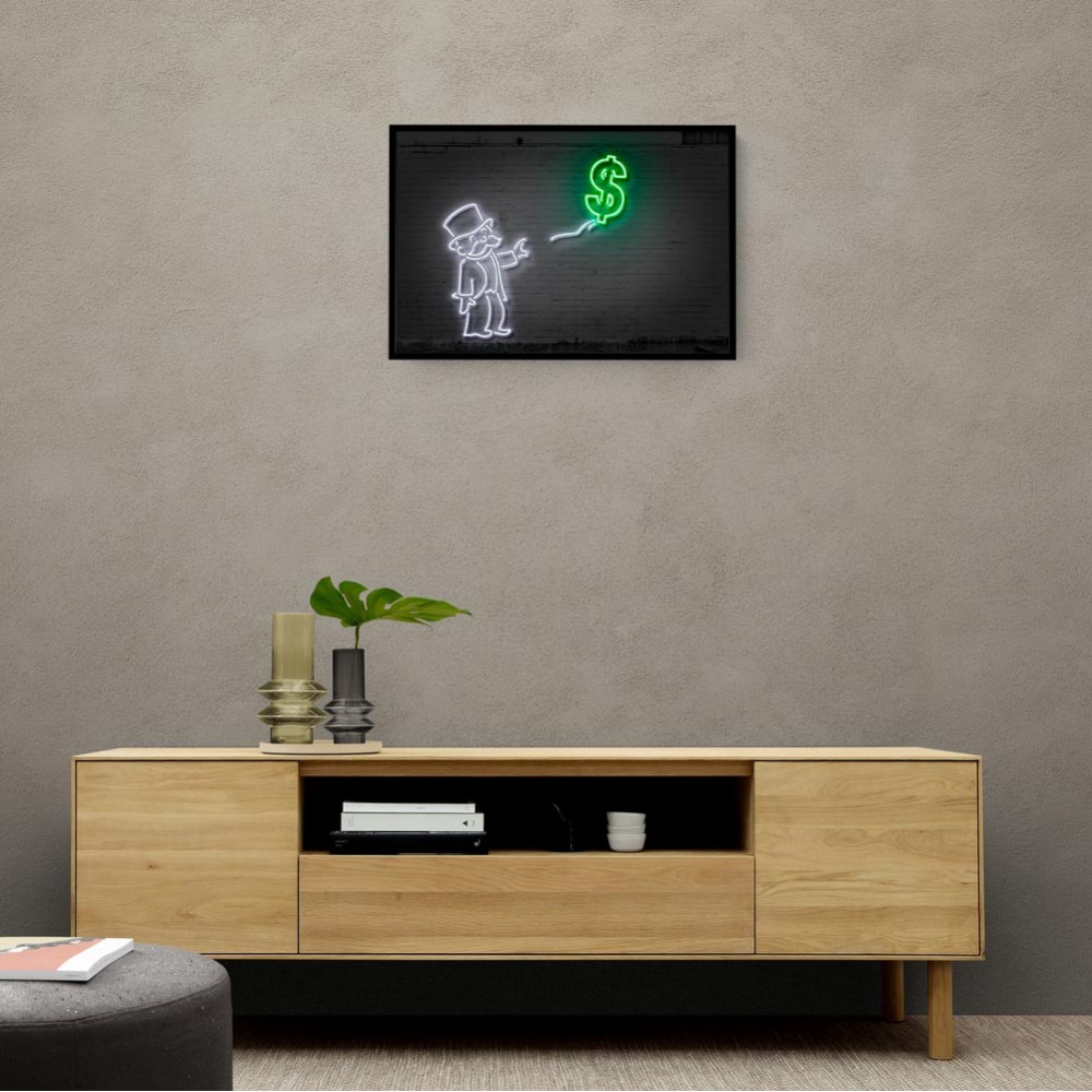 Dollar Balloon Neon Dollar Balloon Neon