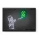 Dollar Balloon Neon Dollar Balloon Neon