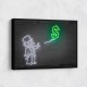 Dollar Balloon Neon Dollar Balloon Neon