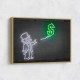 Dollar Balloon Neon Dollar Balloon Neon