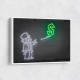 Dollar Balloon Neon Dollar Balloon Neon