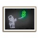Dollar Balloon Neon Dollar Balloon Neon