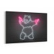 Banksy Panda Neon