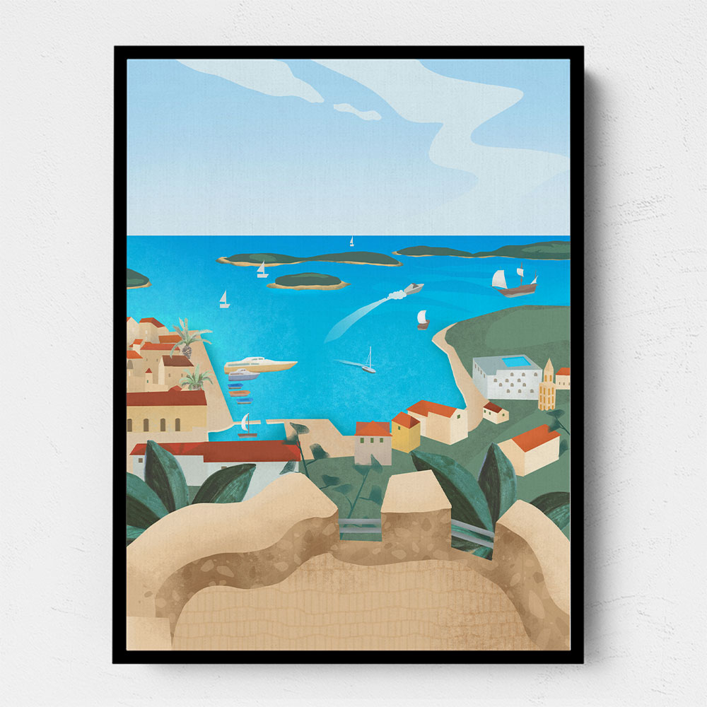 Hvar Island Wall Art