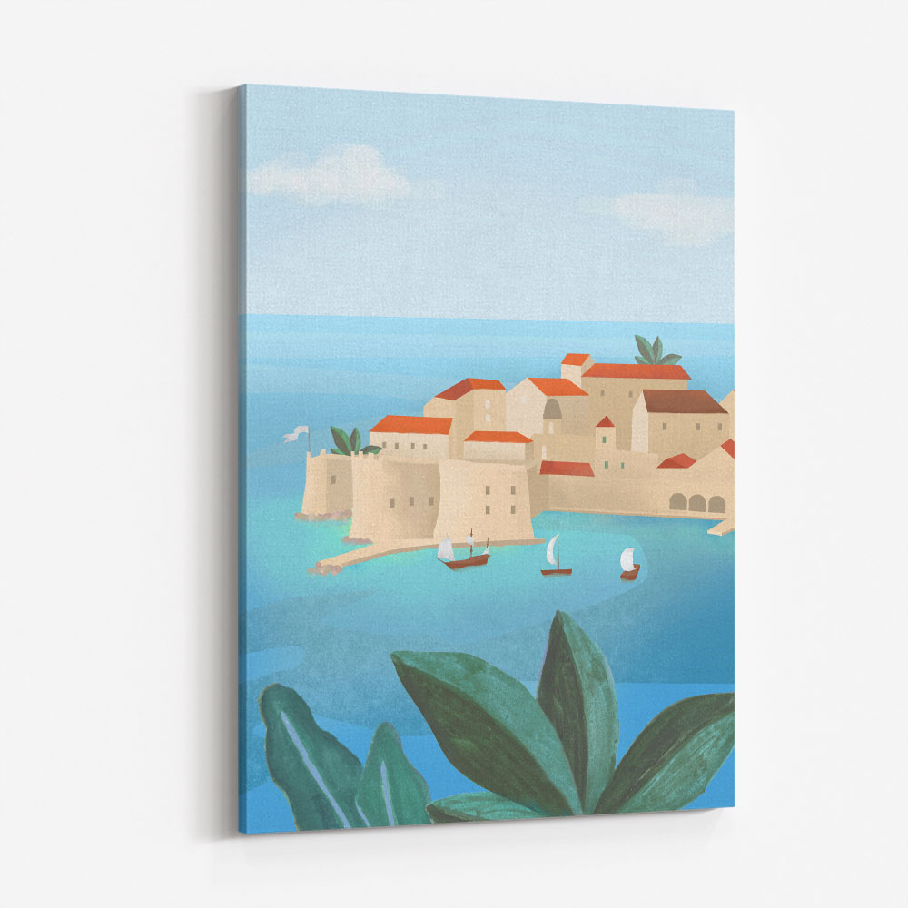 Dubrovnik City Wall Art