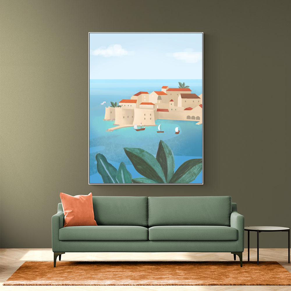 Dubrovnik City Wall Art