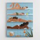 Ladies by the Pool Art Ladies by the Pool Art