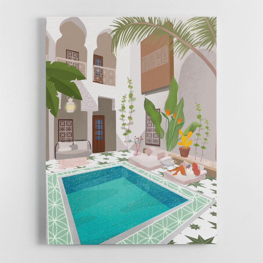 Riad Wall Art