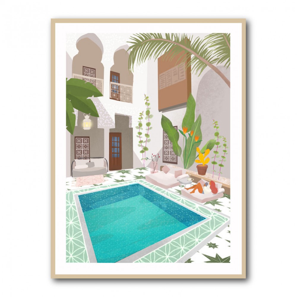 Riad Wall Art