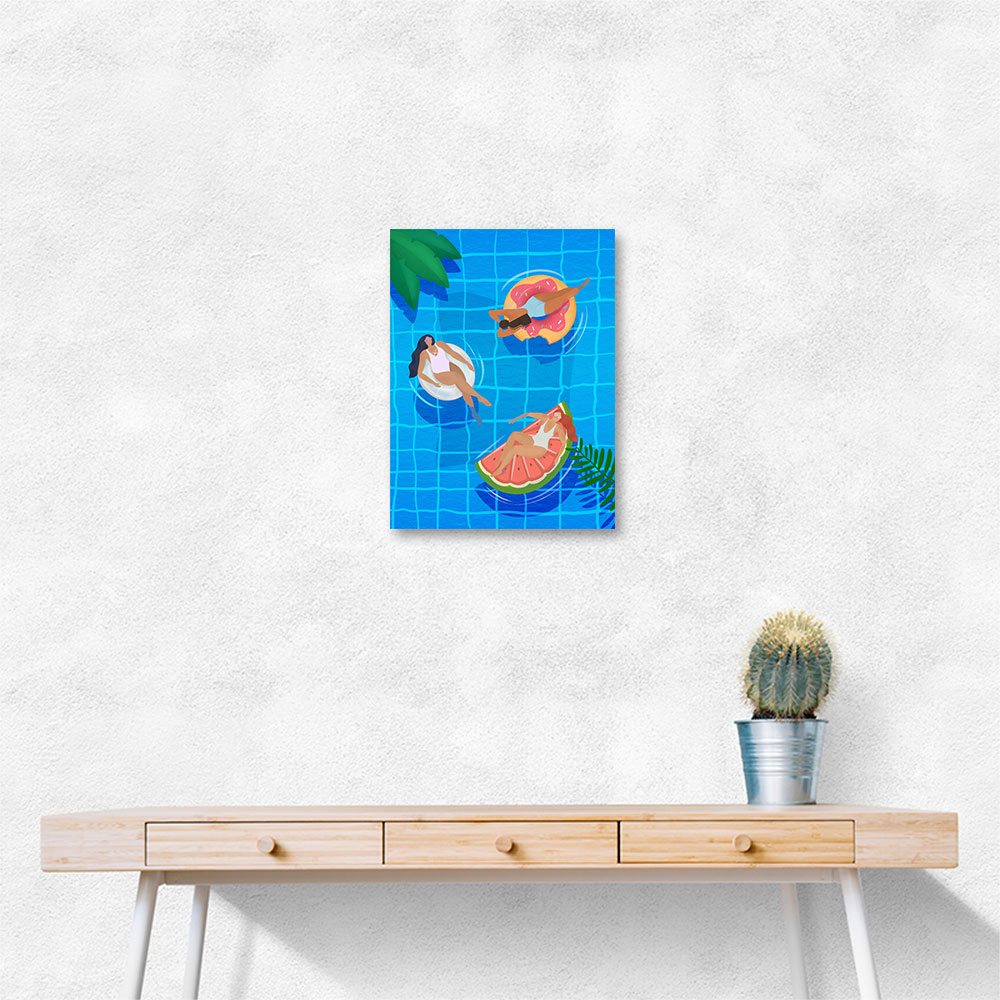 Pool Ladies Wall Art Pool Ladies Wall Art