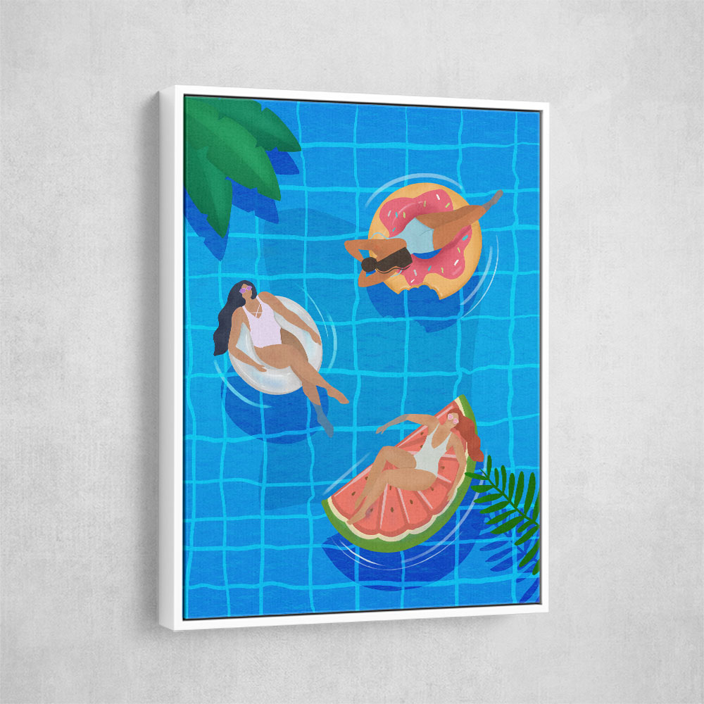 Pool Ladies Wall Art Pool Ladies Wall Art