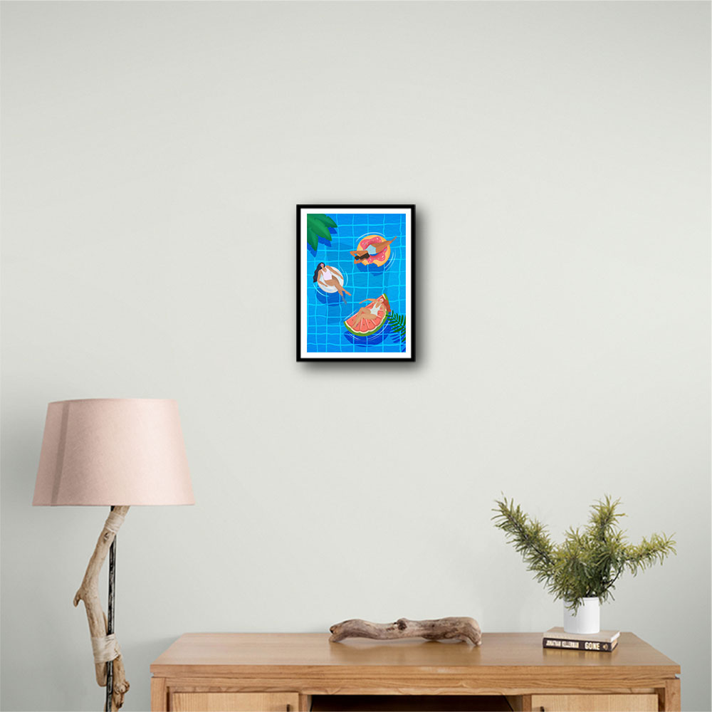 Pool Ladies Wall Art Pool Ladies Wall Art