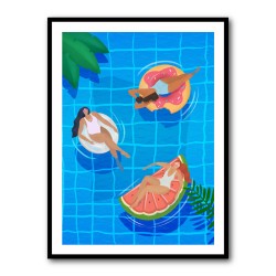 Pool Ladies Wall Art