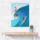 Surfers Wall Art