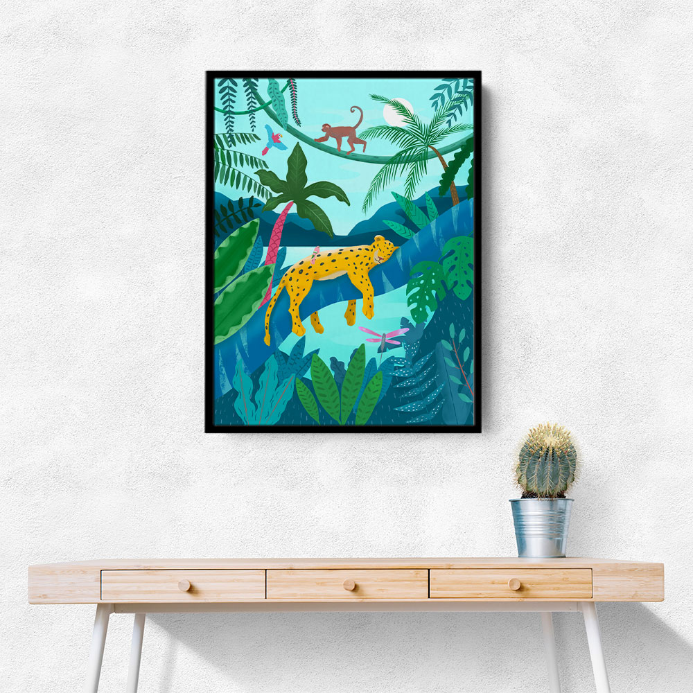 Jungle Leopard Wall Art