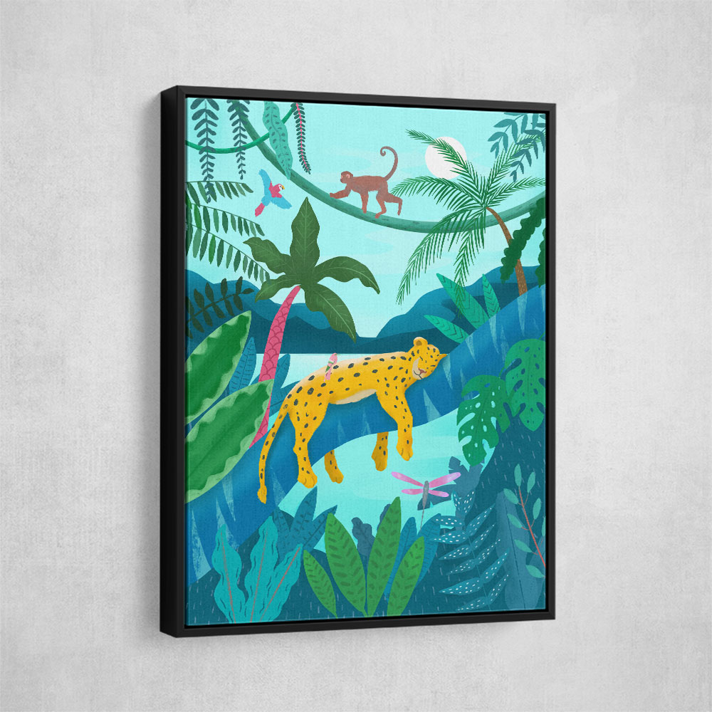 Jungle Leopard Wall Art