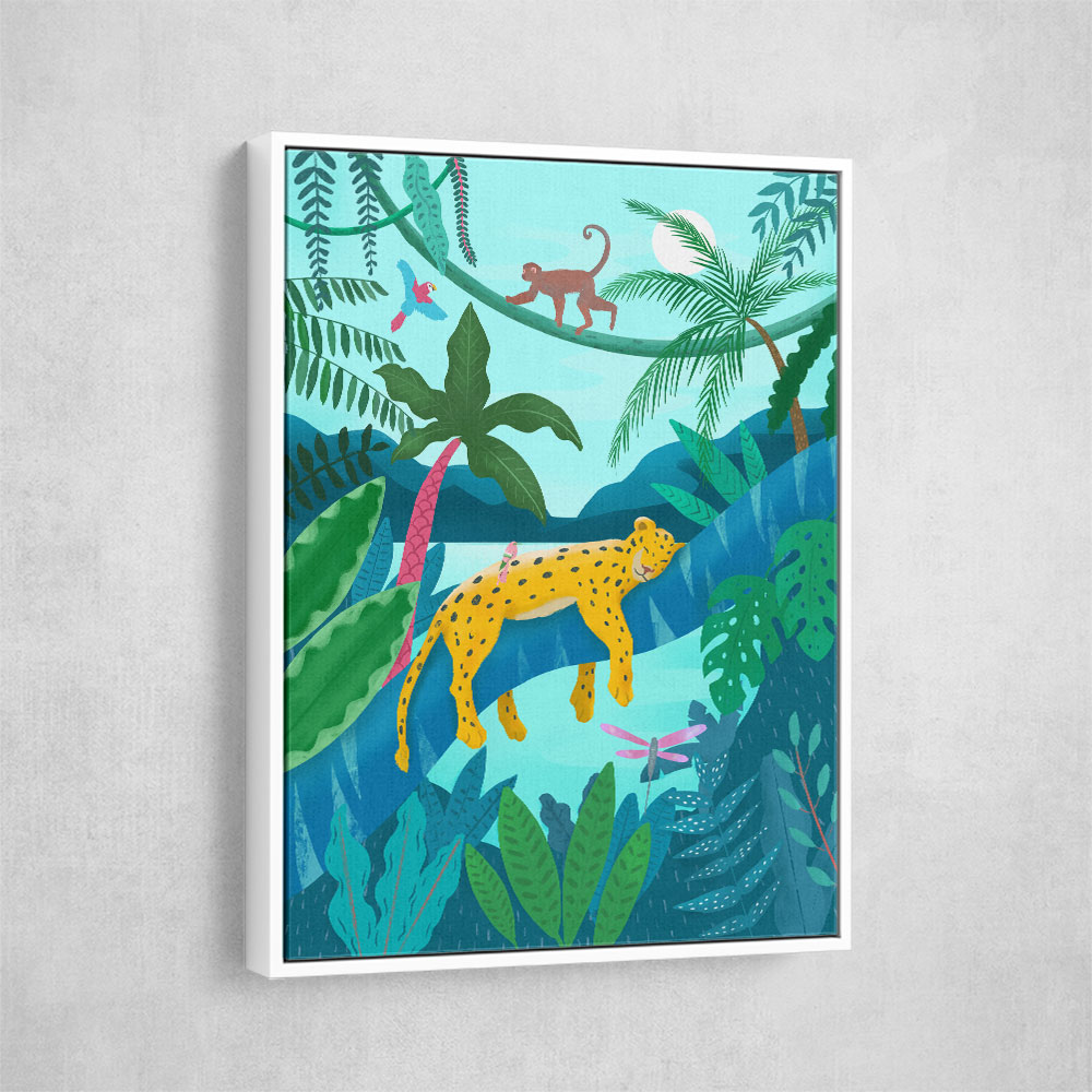 Jungle Leopard Wall Art